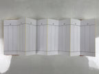Japanese Buddhist Death Register Vtg Unused Empty Kakocho Red Gold BA520
