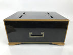 Japanese Buddhist Lacquered Hedai Shokendai Sutra Book Reading Stand Makie BA721