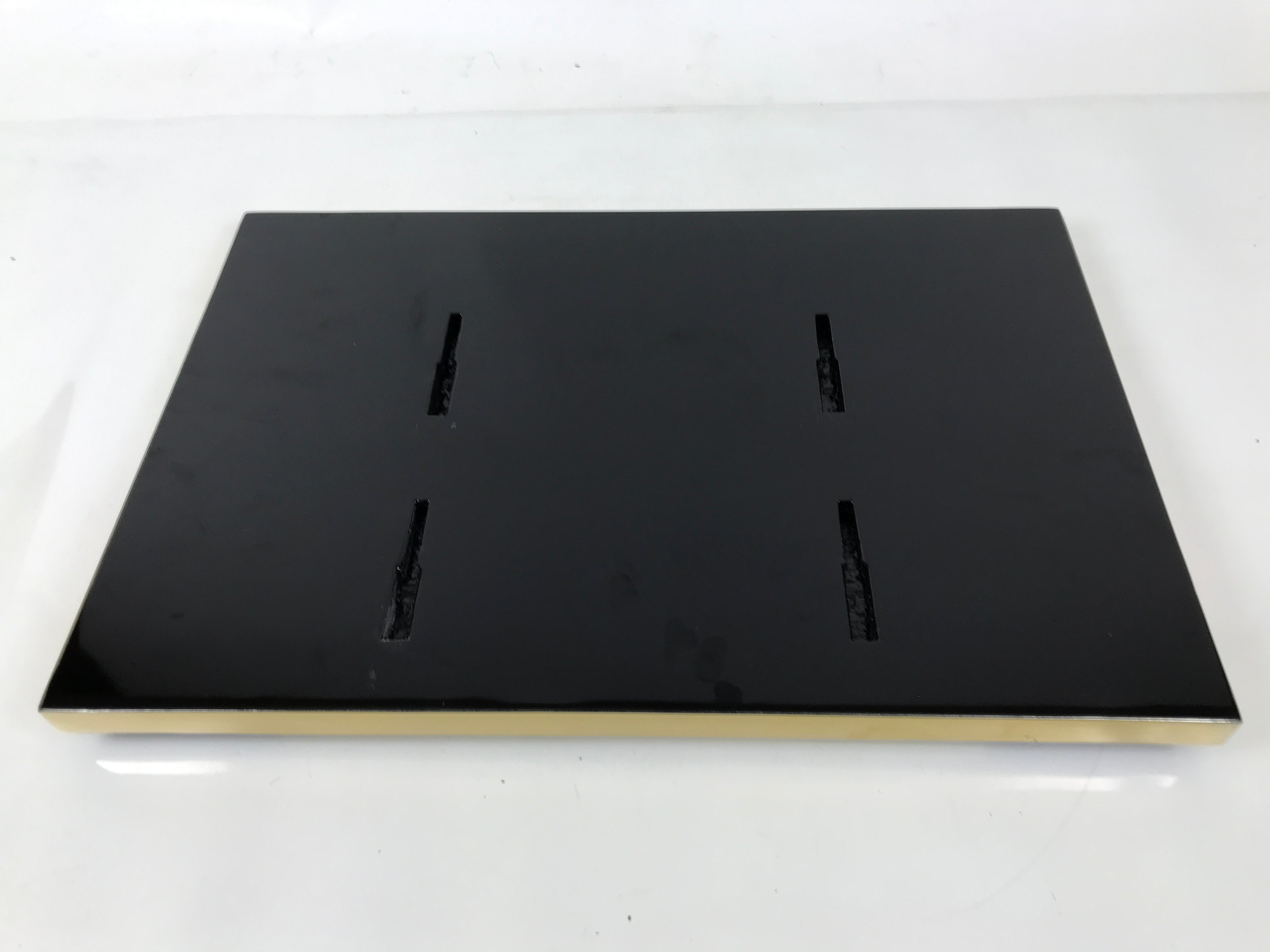 Japanese Buddhist Lacquered Hedai Shokendai Sutra Book Reading Stand Makie BA721