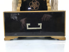 Japanese Buddhist Lacquered Hedai Shokendai Sutra Book Reading Stand Makie BA721