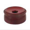 Japanese Buddhist Lacquered Wooden Orin Singing Bell Stand Vtg Red Round BA918