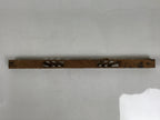 Japanese Buddhist Maejoku Altar Table Lacquer Wood Spare Part Gold Floral BP33