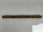 Japanese Buddhist Maejoku Altar Table Lacquer Wood Spare Part Gold Floral BP33