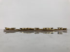 Japanese Buddhist Maejoku Altar Table Lacquer Wood Spare Part Gold Floral BP33