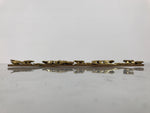 Japanese Buddhist Maejoku Altar Table Lacquer Wood Spare Part Gold Floral BP33
