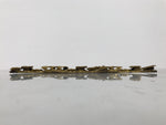 Japanese Buddhist Maejoku Altar Table Lacquer Wood Spare Part Gold Floral BP33