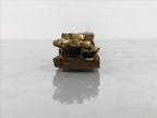 Japanese Buddhist Maejoku Altar Table Lacquer Wood Spare Part Gold Floral BP33