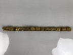 Japanese Buddhist Maejoku Altar Table Lacquer Wood Spare Part Gold Floral BP33