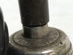 Japanese Buddhist Metal Prayer Handbell Kongorei Wood Incense Container BA619