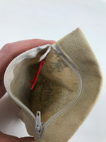 Japanese Buddhist Money Offering Bag Vtg Kukai Osaisen Pouch Fabric Beige BA848