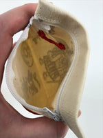 Japanese Buddhist Money Offering Bag Vtg Kukai Osaisen Pouch Fabric Beige BA849