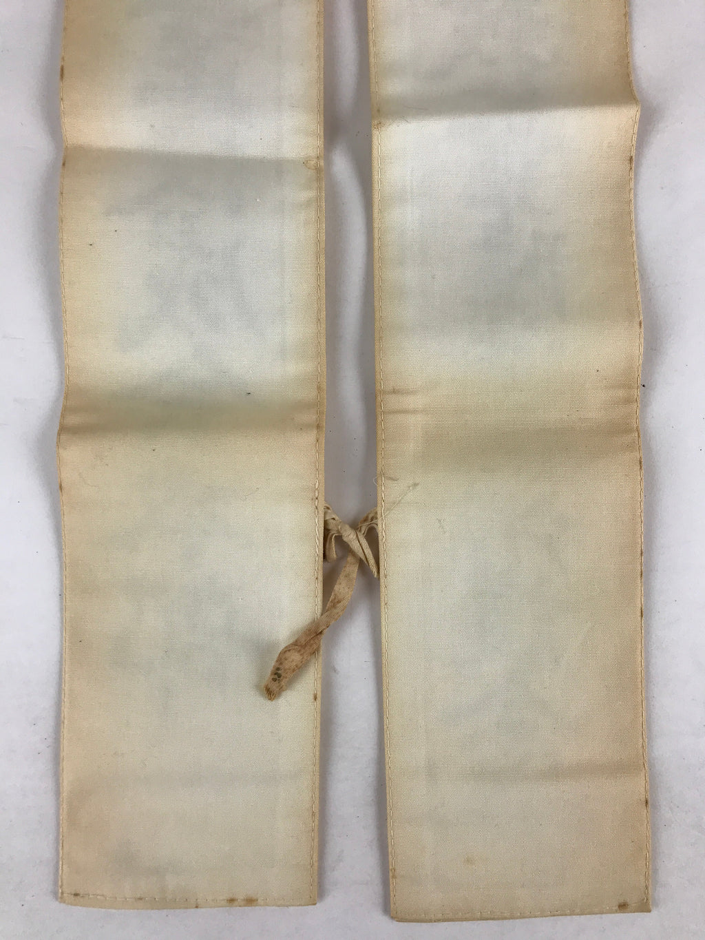 Japanese Buddhist Nichiren Sect Tasuki Vtg Sutra Risshō Kōsei Kai White Costume