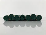 Japanese Buddhist Offer Incense Sticks Senko Vtg Boxed 7 Bundles Green IN19