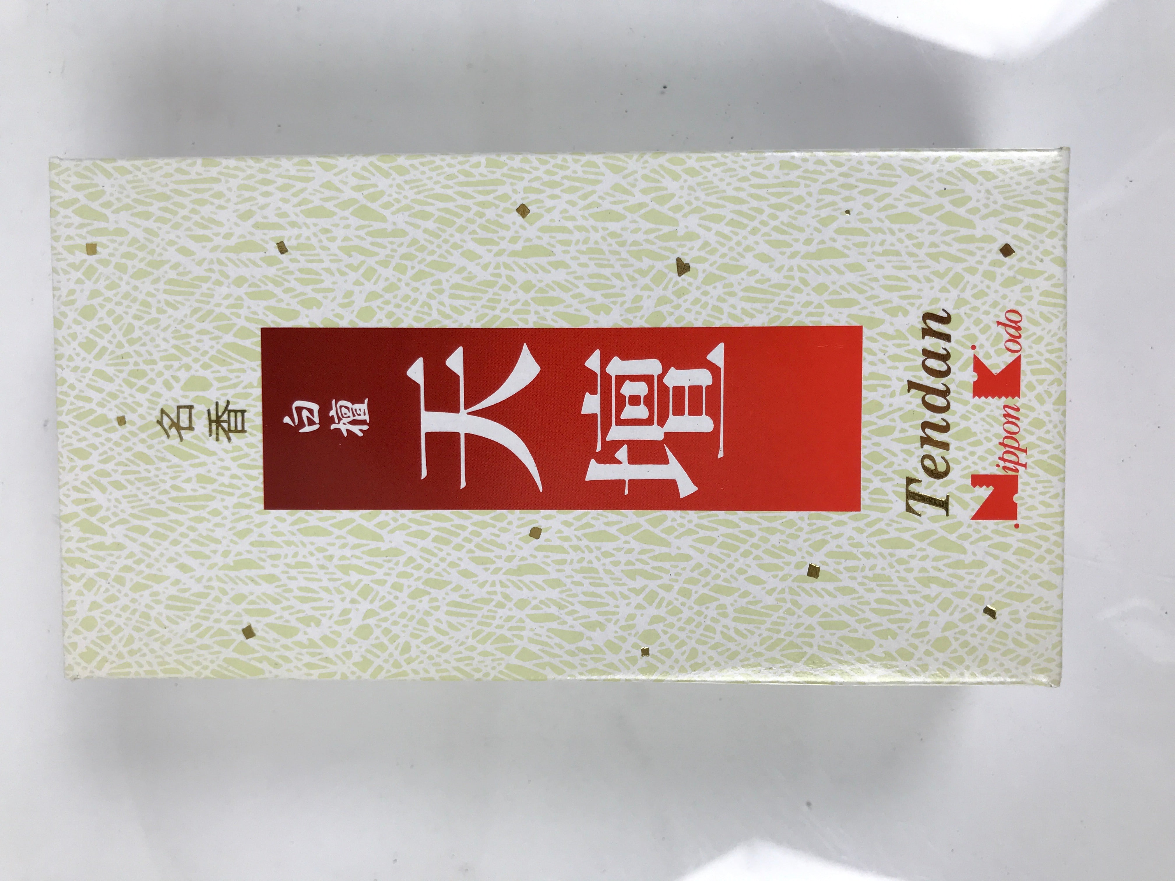 Japanese Buddhist Offer Incense Sticks Senko Vtg Boxed Brown Sandalwood IN20