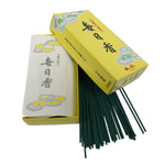 Japanese Buddhist Offer Incense Sticks Senko Vtg Boxed Green Sandalwood IN21