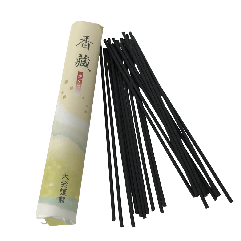 Japanese Buddhist Offer Incense Sticks Senko Vtg Brown Acacia Sandalwood IN26