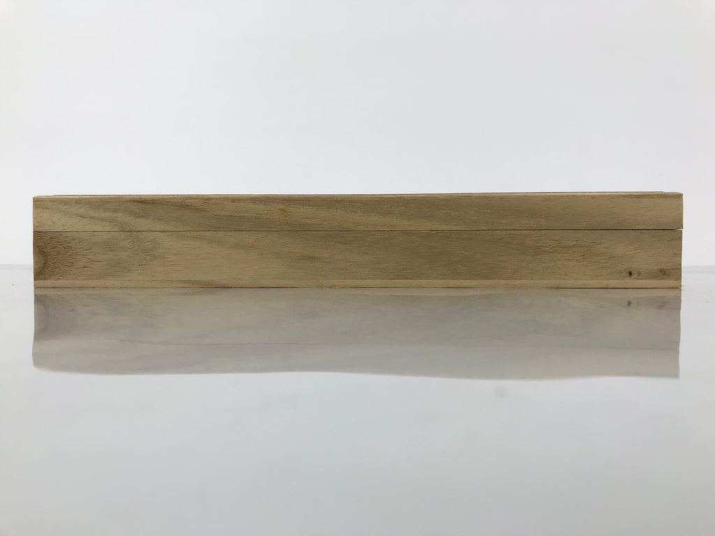 Japanese Buddhist Offer Incense Sticks Senko Vtg Wooden Boxed Brown Karin IN38