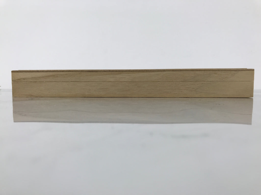 Japanese Buddhist Offer Incense Sticks Senko Vtg Wooden Boxed Brown Karin IN39