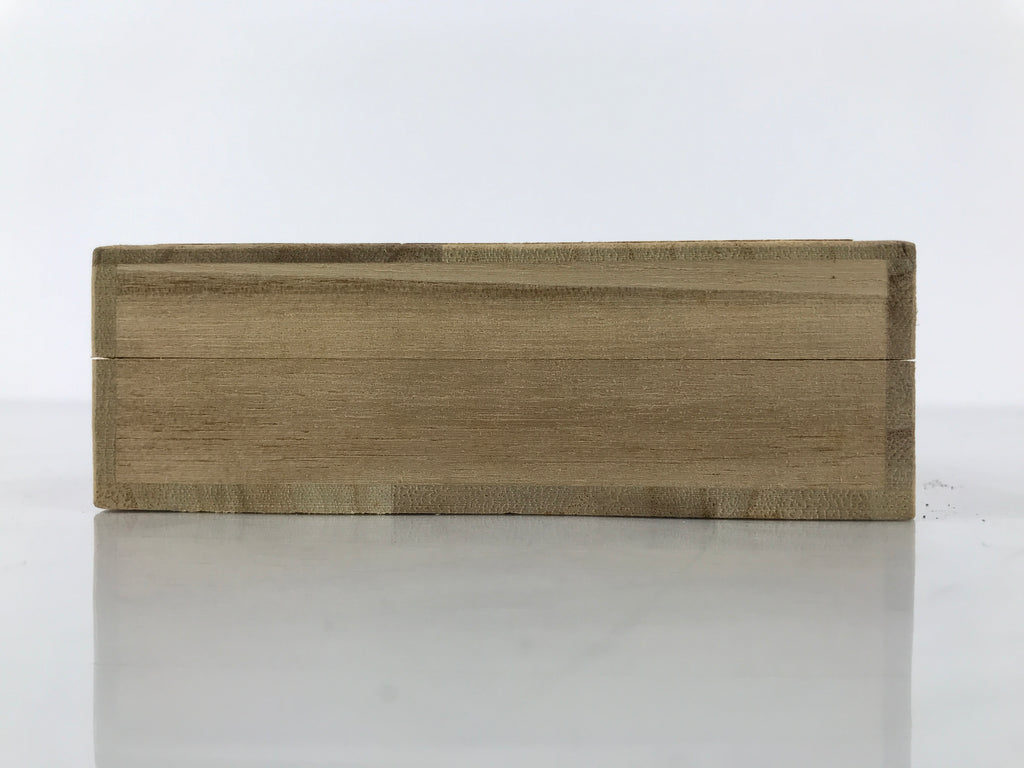 Japanese Buddhist Offer Incense Sticks Senko Vtg Wooden Boxed Brown Karin IN39