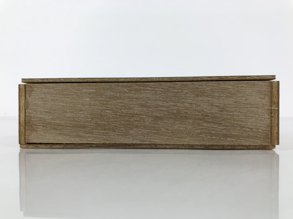 Japanese Buddhist Offer Incense Sticks Senko Vtg Wooden Boxed Green Oko IN44