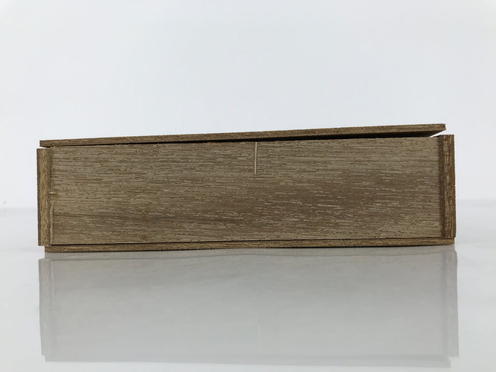 Japanese Buddhist Offer Incense Sticks Senko Vtg Wooden Boxed Green Oko IN44