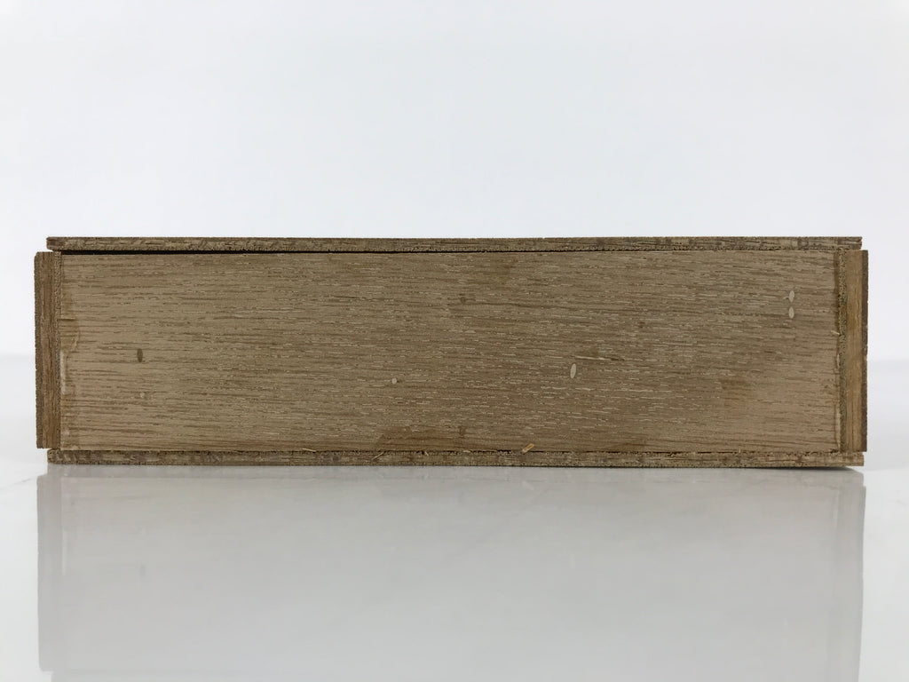 Japanese Buddhist Offer Incense Sticks Senko Vtg Wooden Boxed Green Oko IN46