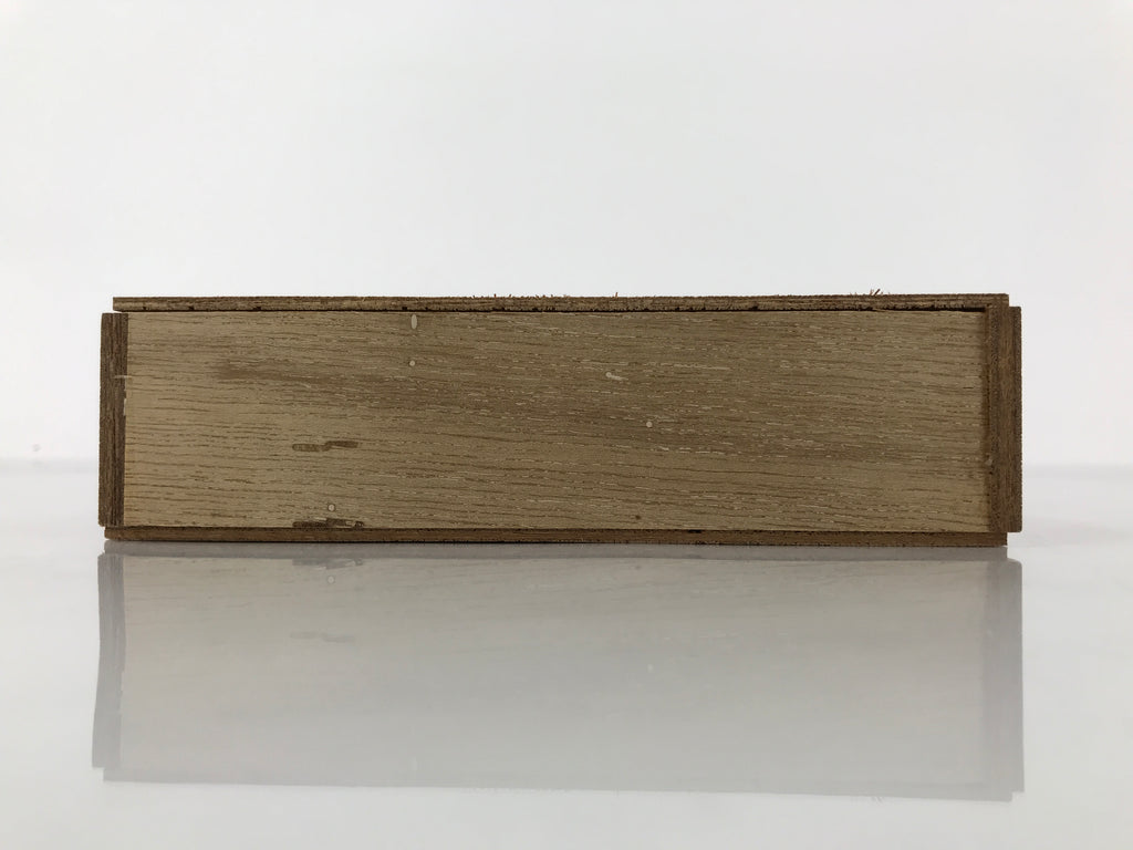 Japanese Buddhist Offer Incense Sticks Senko Vtg Wooden Boxed Green Oko IN48