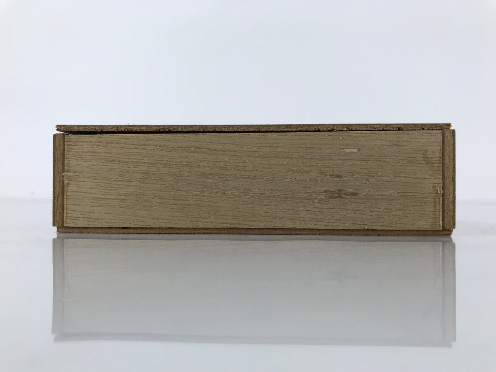 Japanese Buddhist Offer Incense Sticks Senko Vtg Wooden Boxed Green Oko IN48