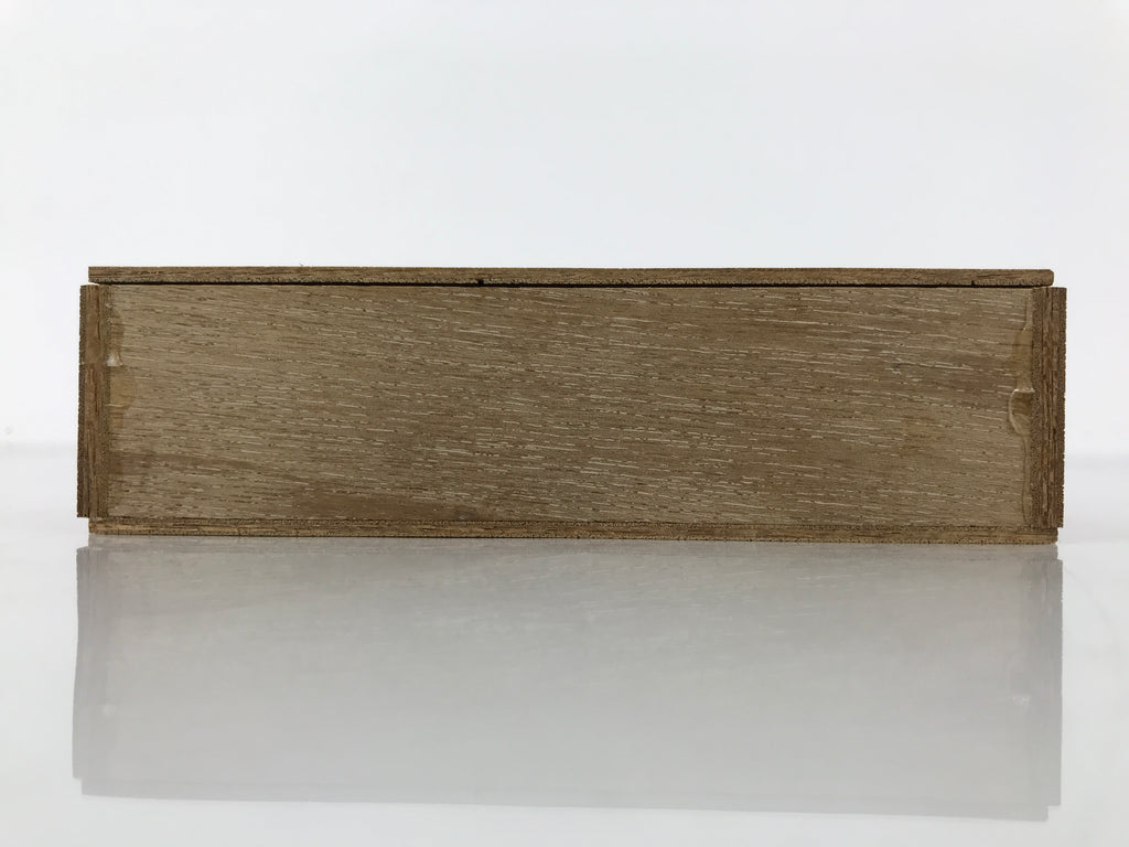 Japanese Buddhist Offer Incense Sticks Senko Vtg Wooden Boxed Green Oko IN49