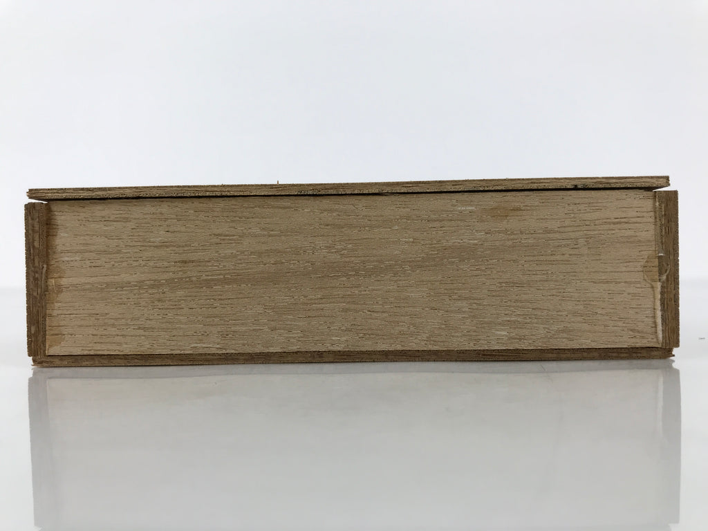 Japanese Buddhist Offer Incense Sticks Senko Vtg Wooden Boxed Green Oko IN49