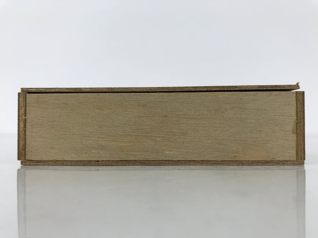 Japanese Buddhist Offer Incense Sticks Senko Vtg Wooden Boxed Green Oko IN50