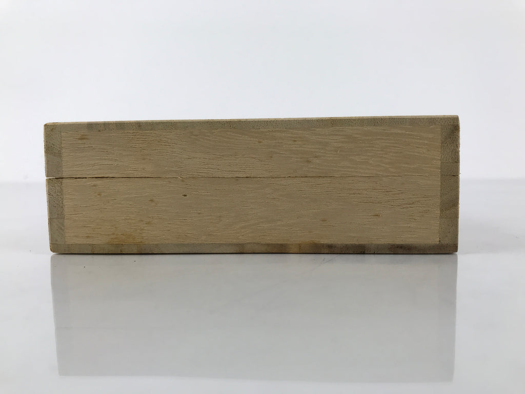 Japanese Buddhist Offer Incense Sticks Senko Vtg Wooden Boxed Green Zuiho IN41