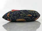Japanese Buddhist Orin Bell Singing Bowl Silk Pillow Small Hexagon Blue BA565