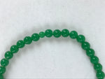 Japanese Buddhist Prayer Beads Bracelet Vtg Rosary Juzu Green Purple JZ131