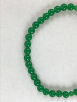 Japanese Buddhist Prayer Beads Bracelet Vtg Rosary Juzu Green Purple JZ131