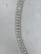 Japanese Buddhist Prayer Bracelet Vtg Juzu Beads Clear Rosary Tassel JZ172