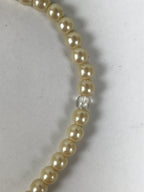 Japanese Buddhist Prayer Bracelet Vtg Juzu Pearl Purple Resin Beads Tassel JZ182