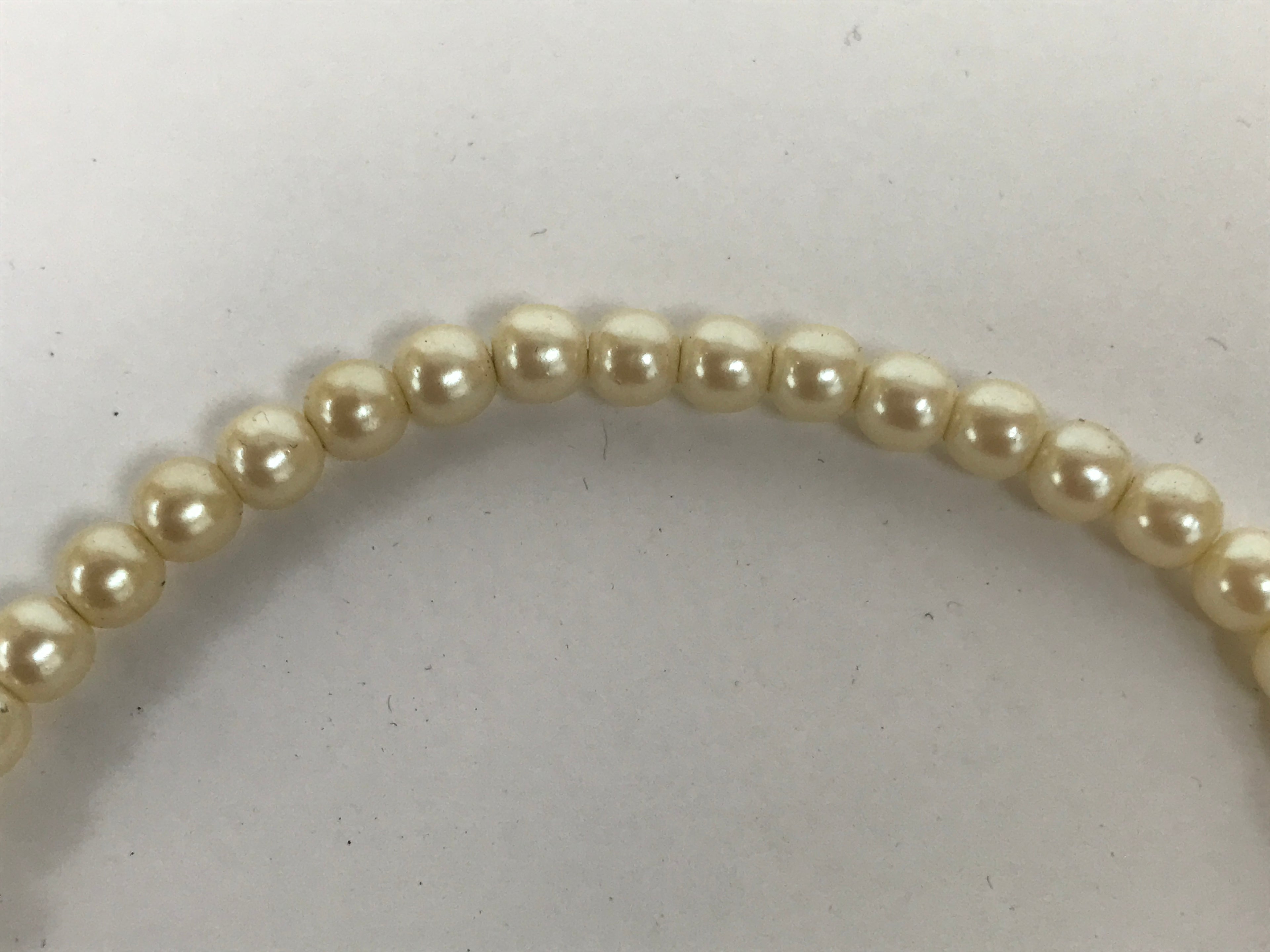 Japanese Buddhist Prayer Bracelet Vtg Juzu Pearl Purple Resin Beads Tassel JZ182