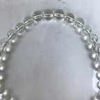 Japanese Buddhist Prayer Bracelet Vtg Kyonenju Juzu Beads Quartz Silk JZ161