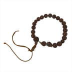 Japanese Buddhist Prayer Bracelet Vtg Rosary Juzu Replica Bodhi Seed Beads JZ150