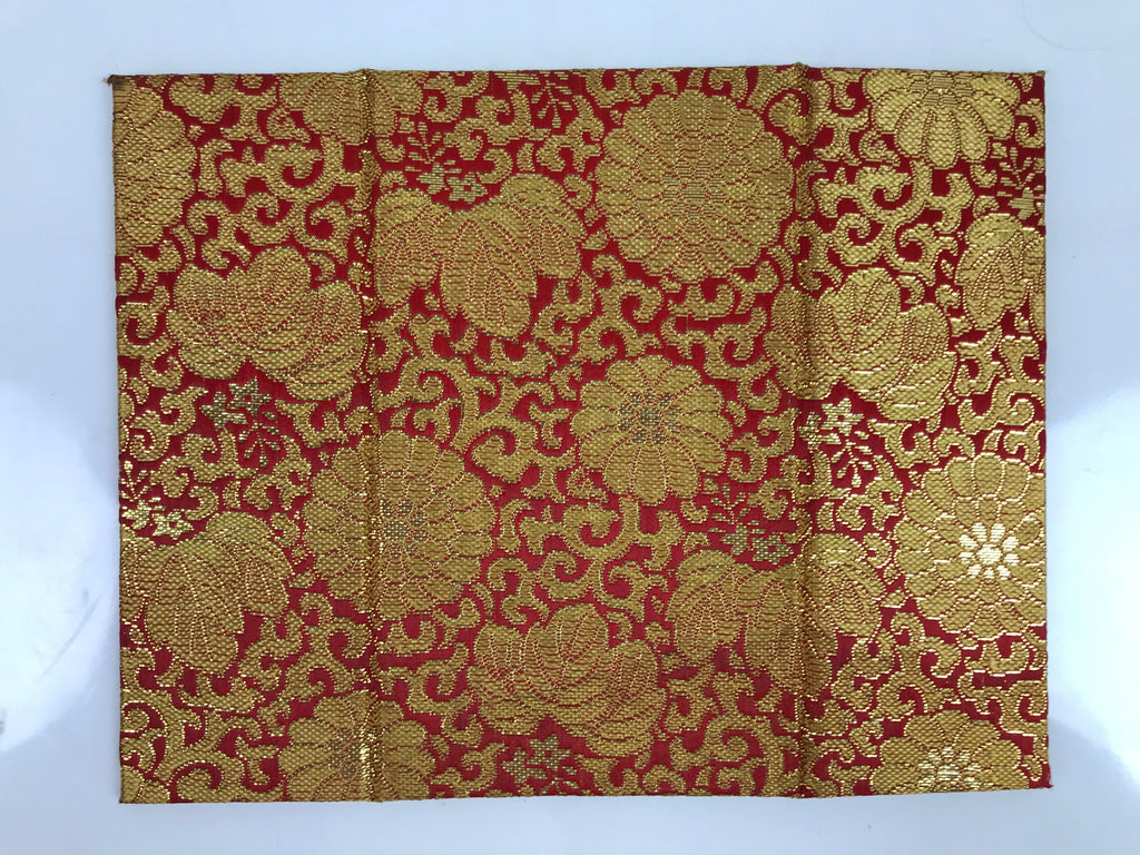 Japanese Buddhist Small Honzon Vtg Namu Amida Butsu Calligraphy Butsugu BA338