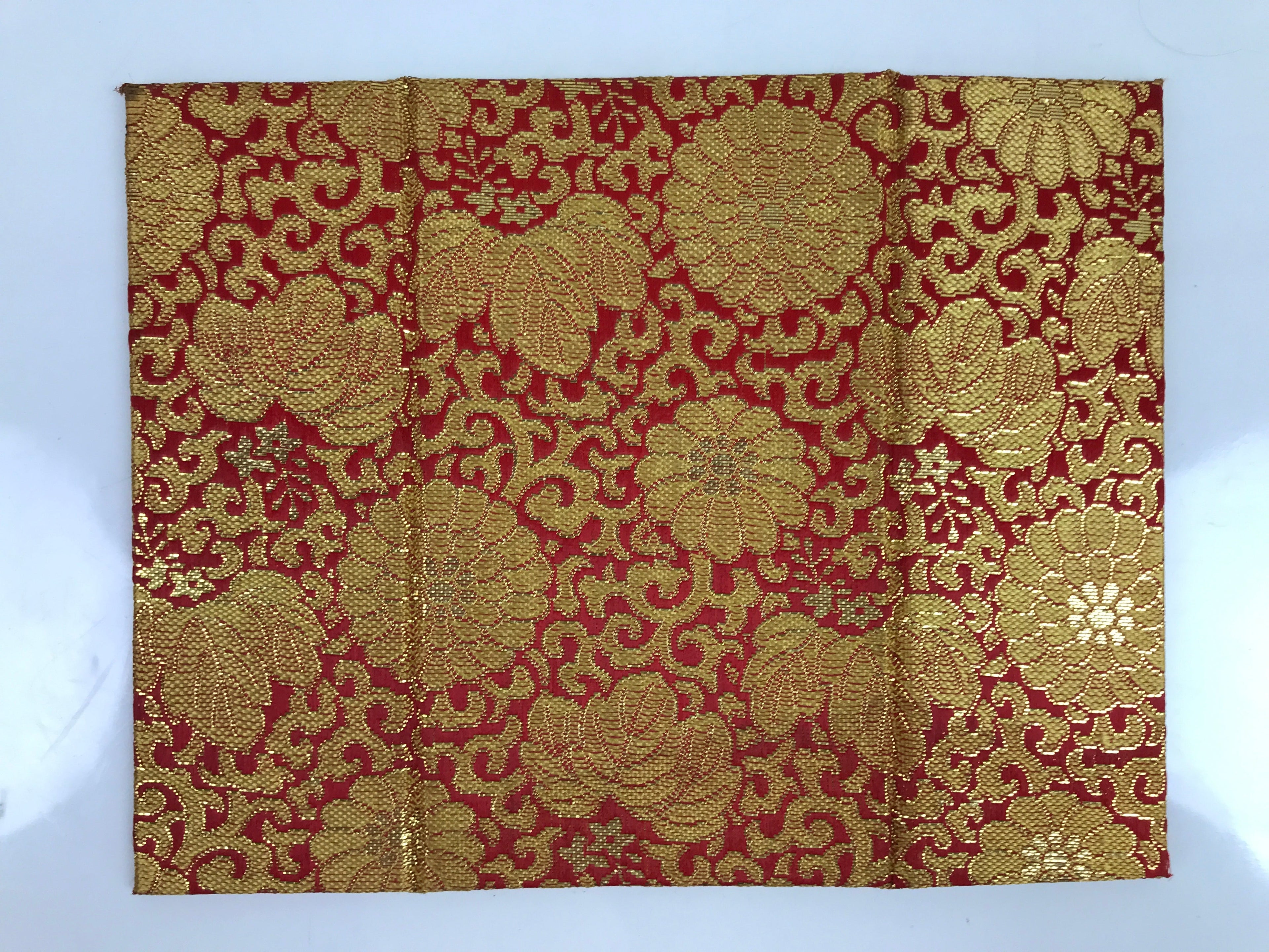 Japanese Buddhist Small Honzon Vtg Namu Amida Butsu Calligraphy Butsugu BA338