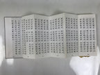 Japanese Buddhist Sutra Accordion Book Vtg Linji School Zen Practice Texts BA687