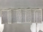 Japanese Buddhist Sutra Accordion Book Vtg Linji School Zen Practice Texts BA688