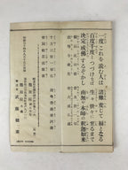 Japanese Buddhist Sutra Accordion Book Vtg Paper Green Sanzeanjinmon BA122