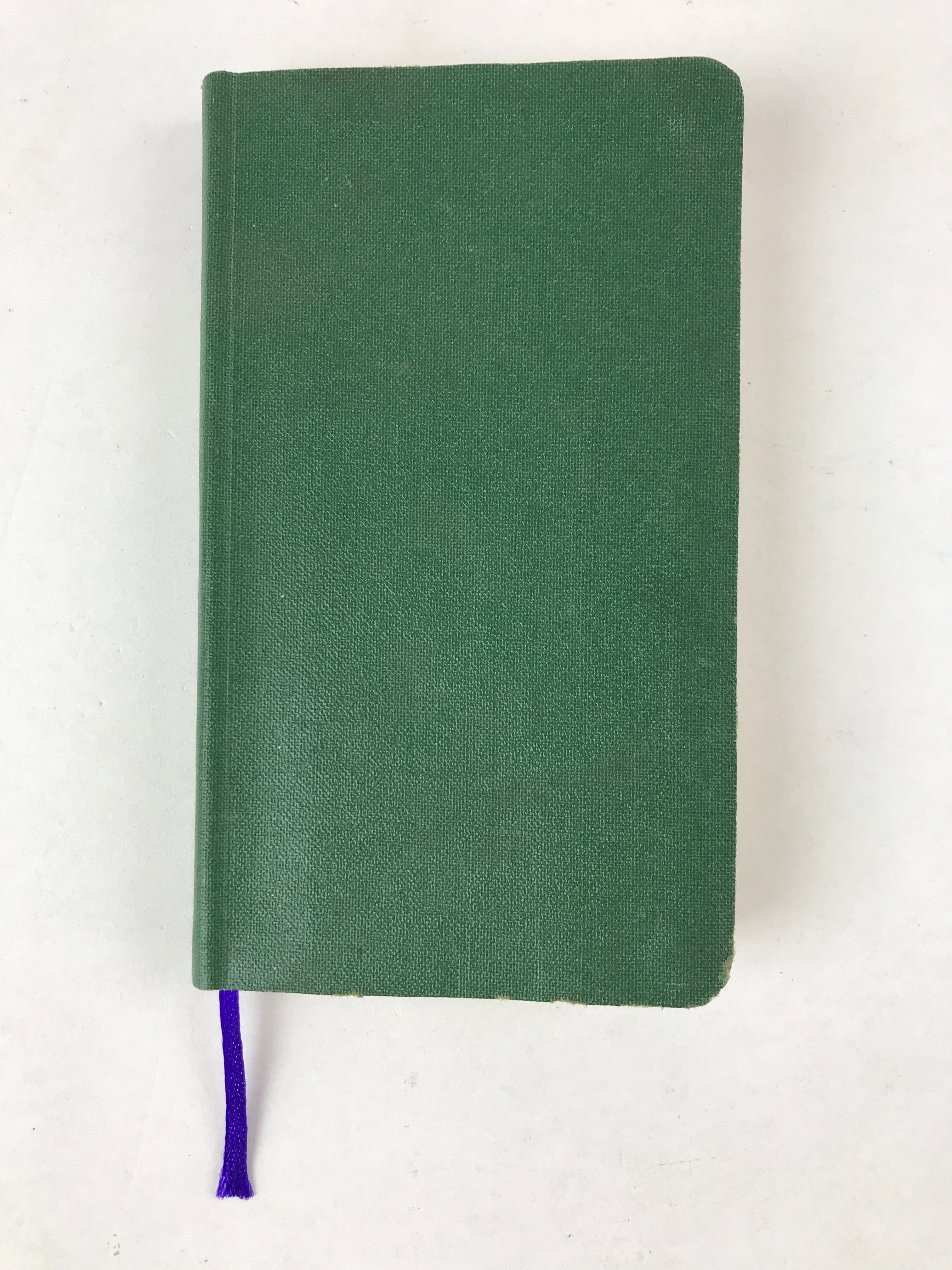 Japanese Buddhist Sutra Book C1960 Shinshudoboseiten Shinshu Kosho Green BA222
