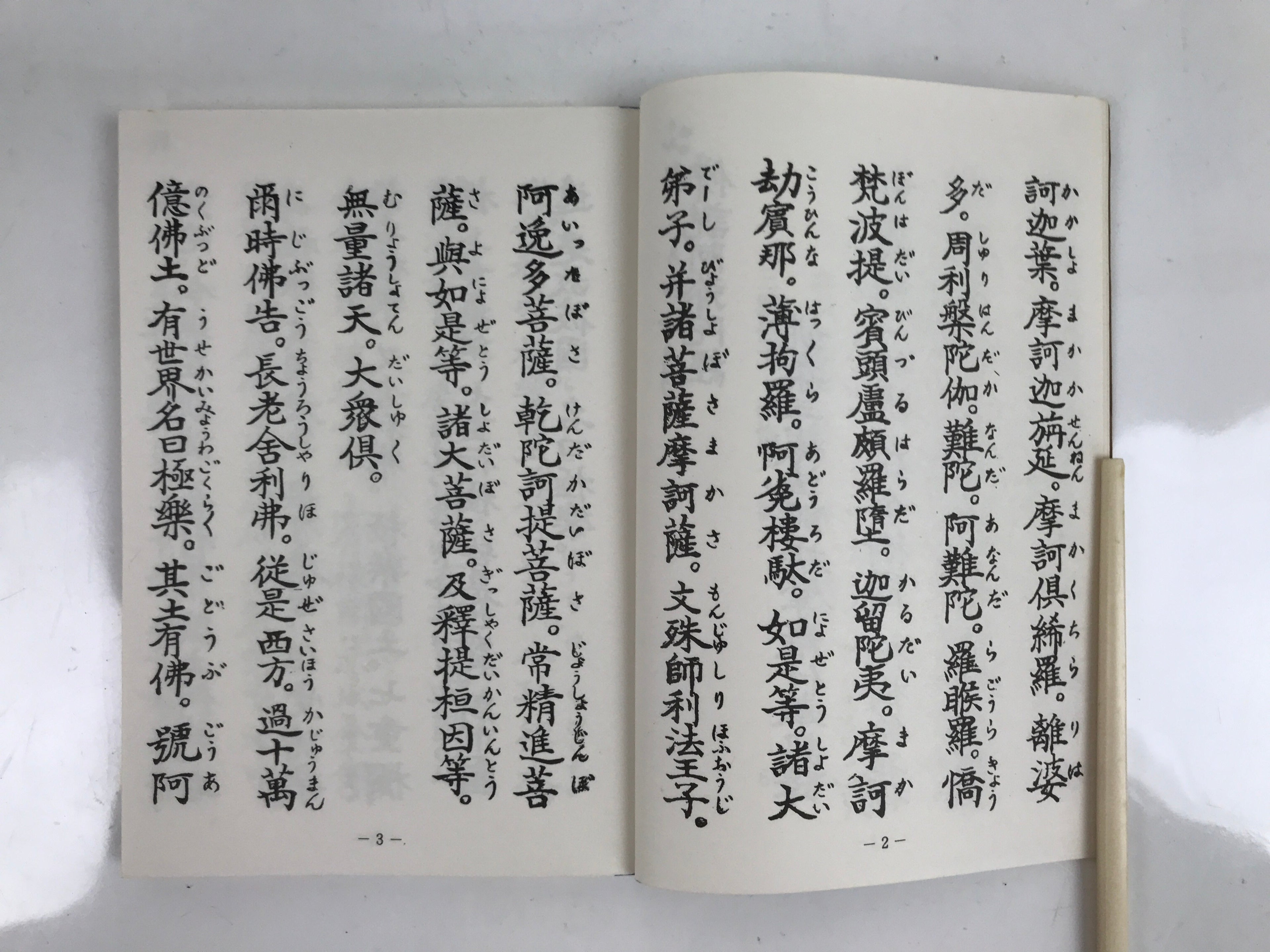 Japanese Buddhist Sutra Book Shoshinge Vtg Jodo Shinshu Otani Brown BA474