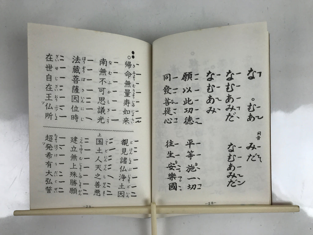 Japanese Buddhist Sutra Book Shoshinge Vtg Jodo Shinshu Otani Brown BA474