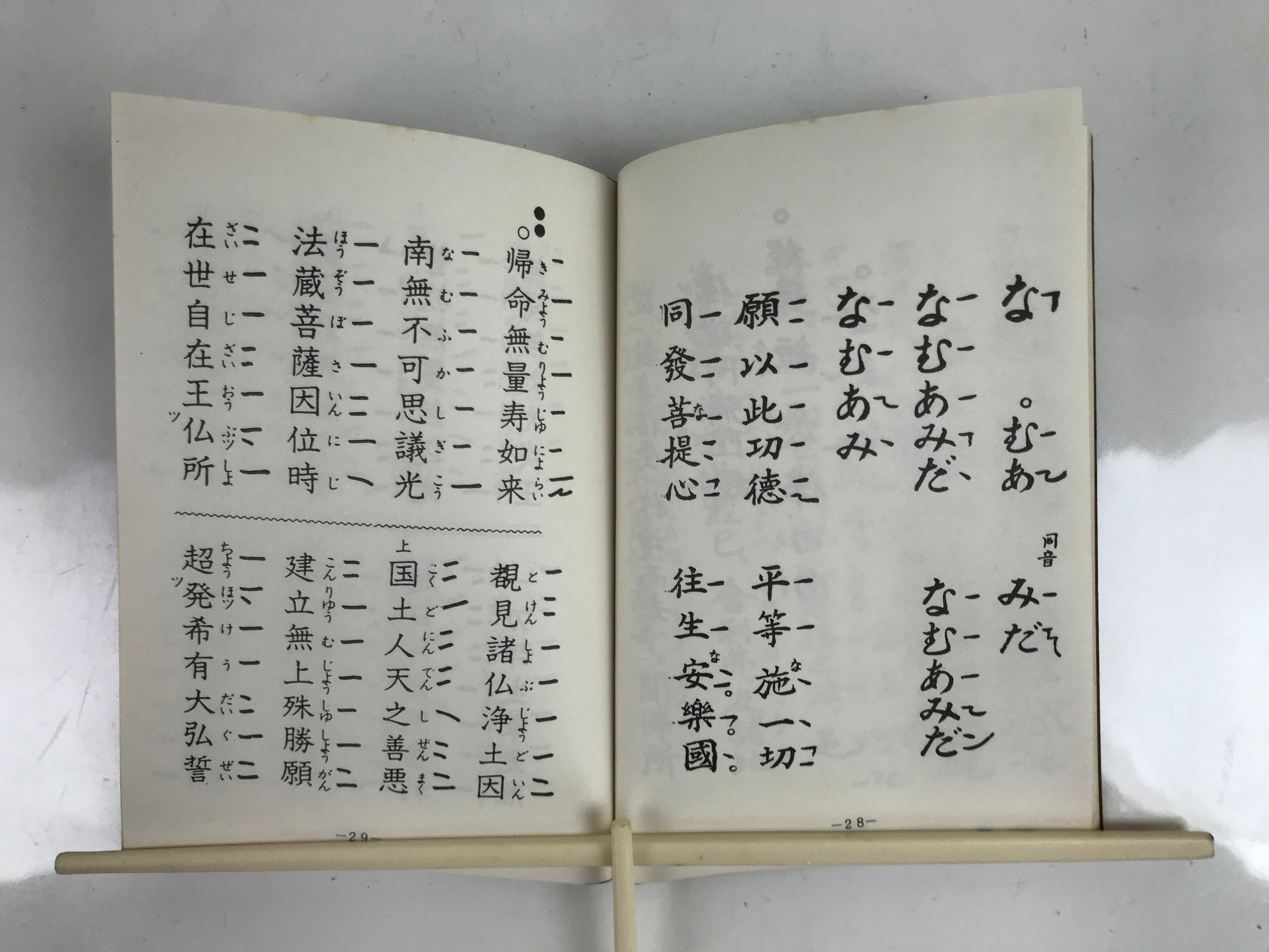 Japanese Buddhist Sutra Book Shoshinge Vtg Jodo Shinshu Otani Brown BA474