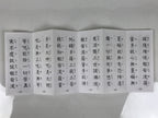 Japanese Buddhist Sutra Book Vtg Butsuzen Gongyo Shidai Blue Floral Paper BA826